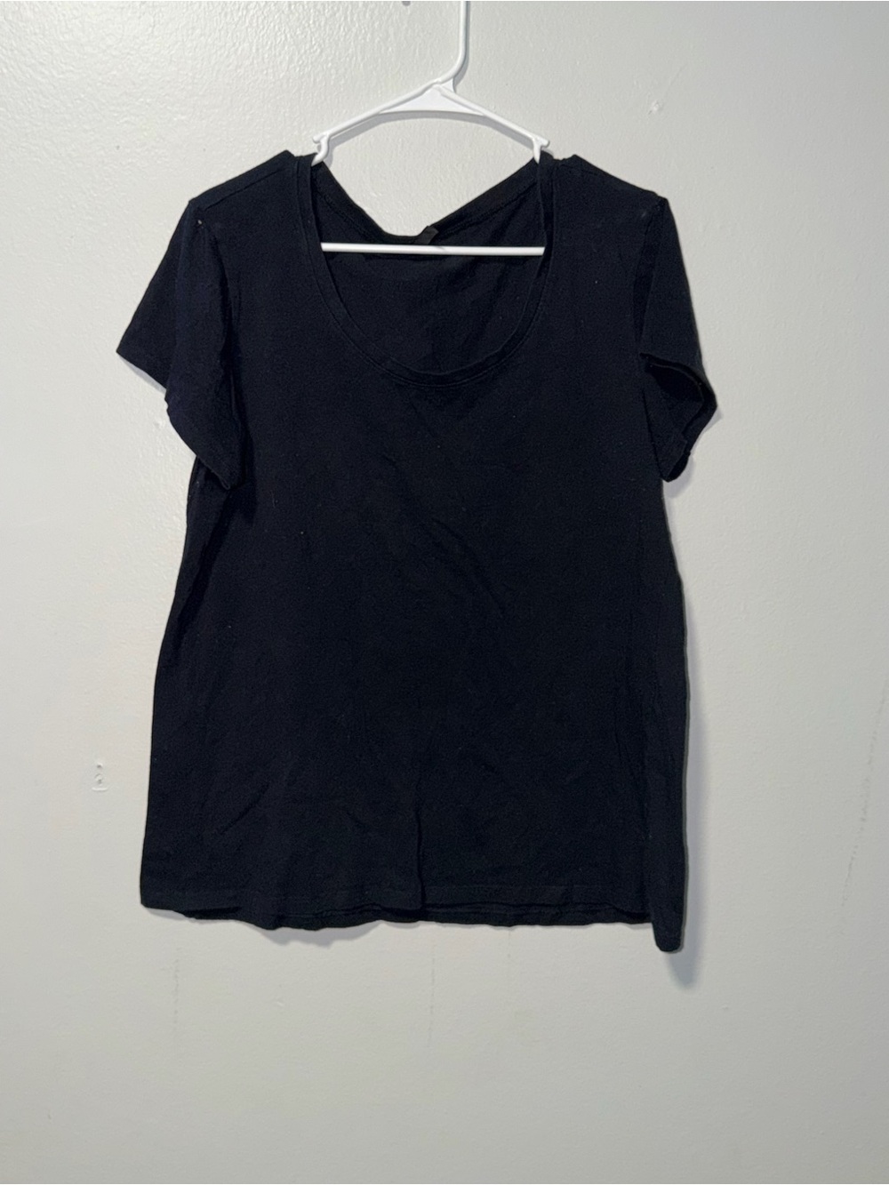 Classic Black Women's V-Neck Tee